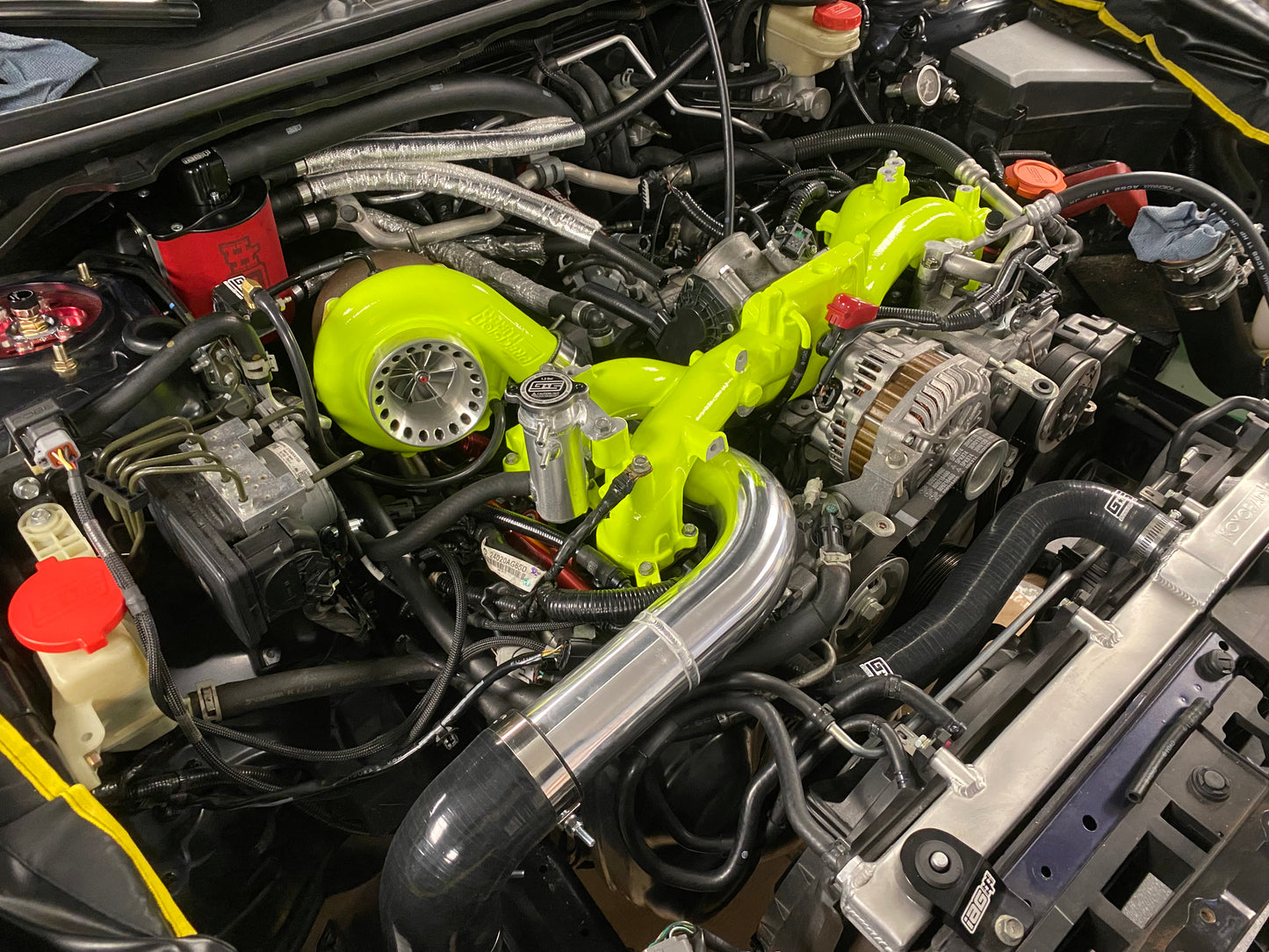 Subaru Rotated Turbo Up and Down Pipe Set 02-14 WRX/ 04-21 STi