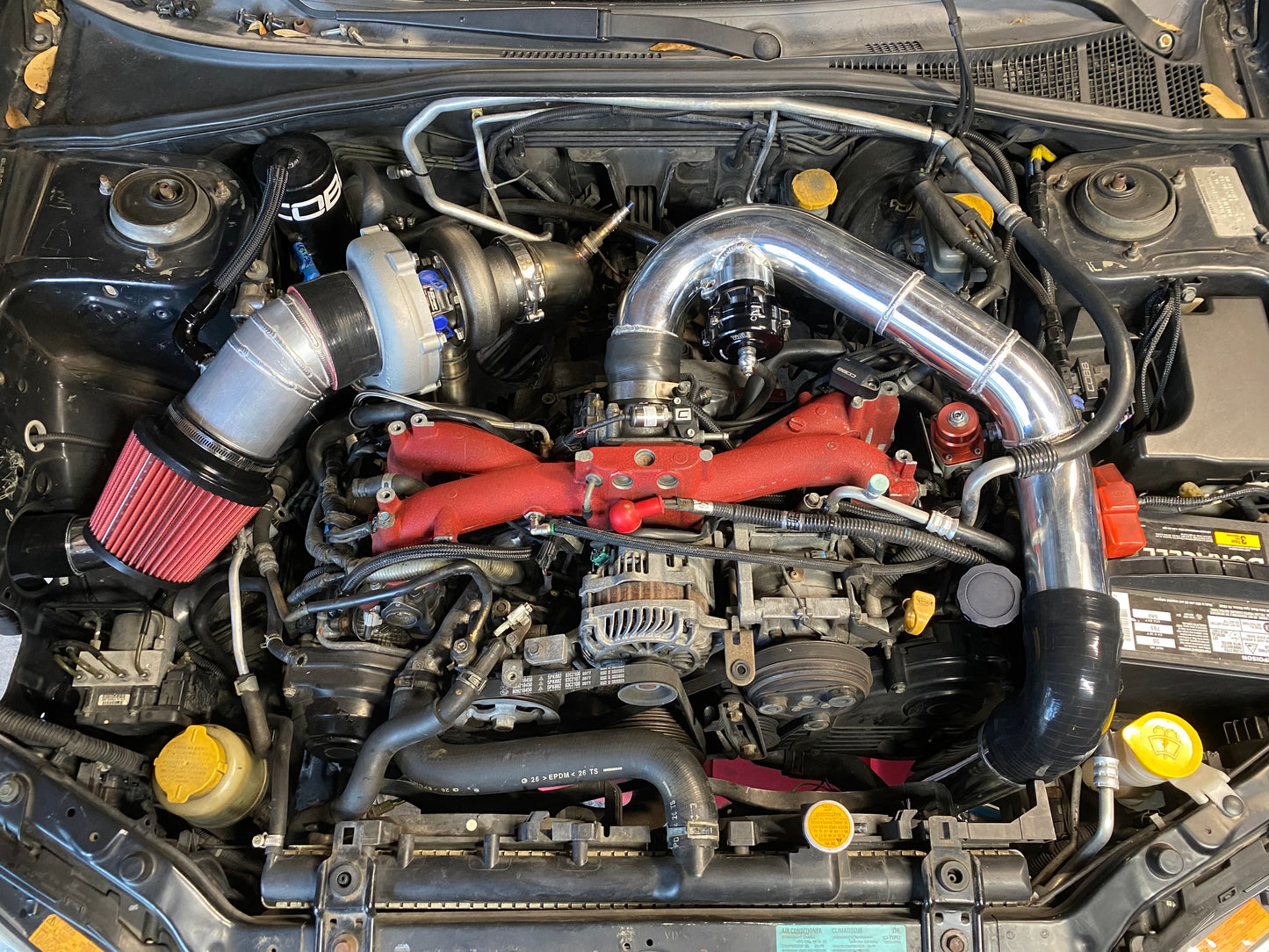 4" aluminum intake pipe