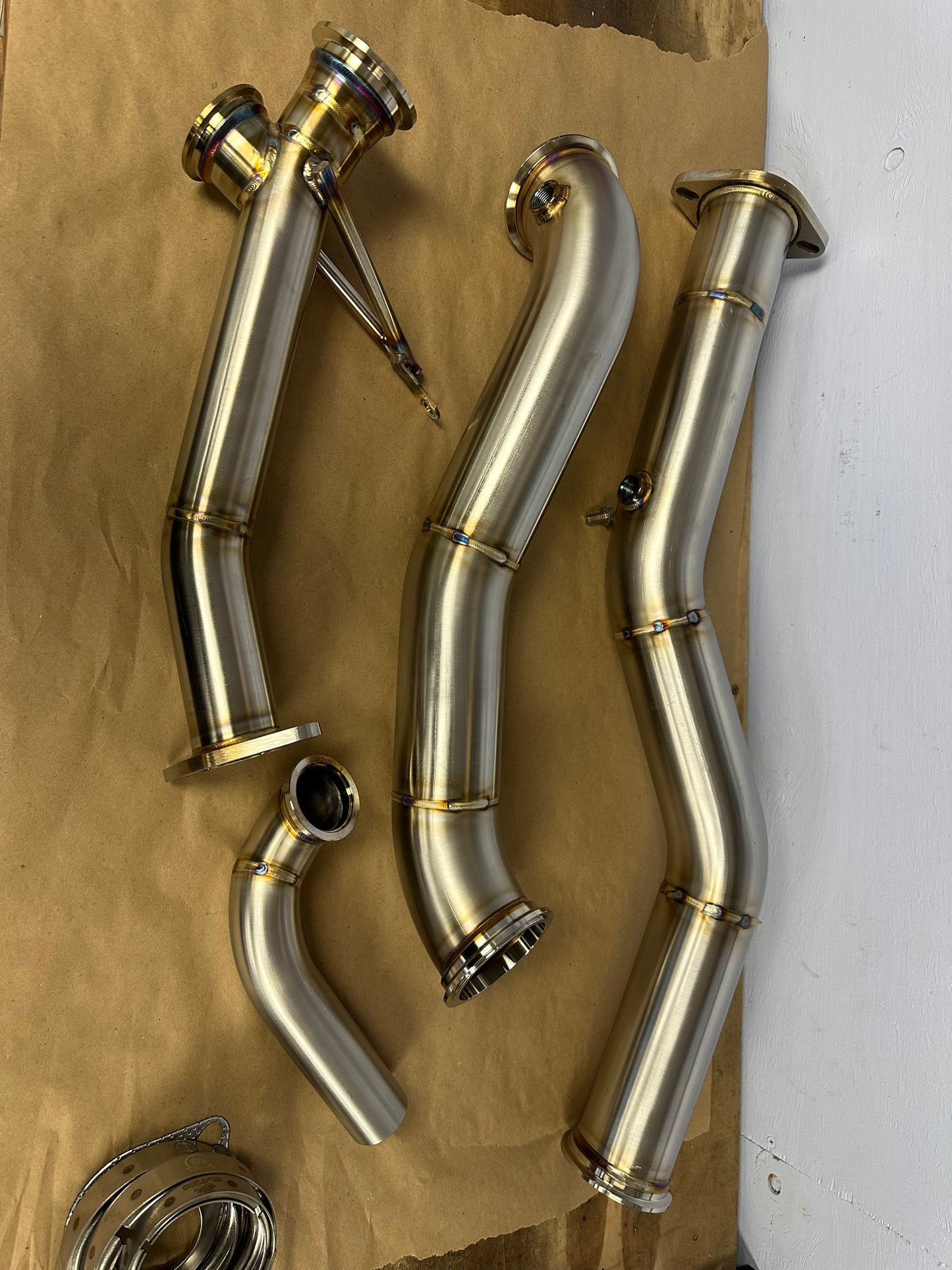 Subaru Rotated Turbo Up and Down Pipe Set 02-14 WRX/ 04-21 STi