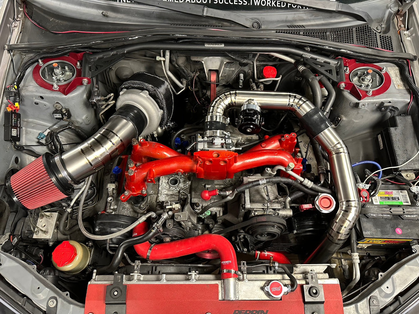 Subaru Rotated Turbo Up and Down Pipe Set 02-14 WRX/ 04-21 STi