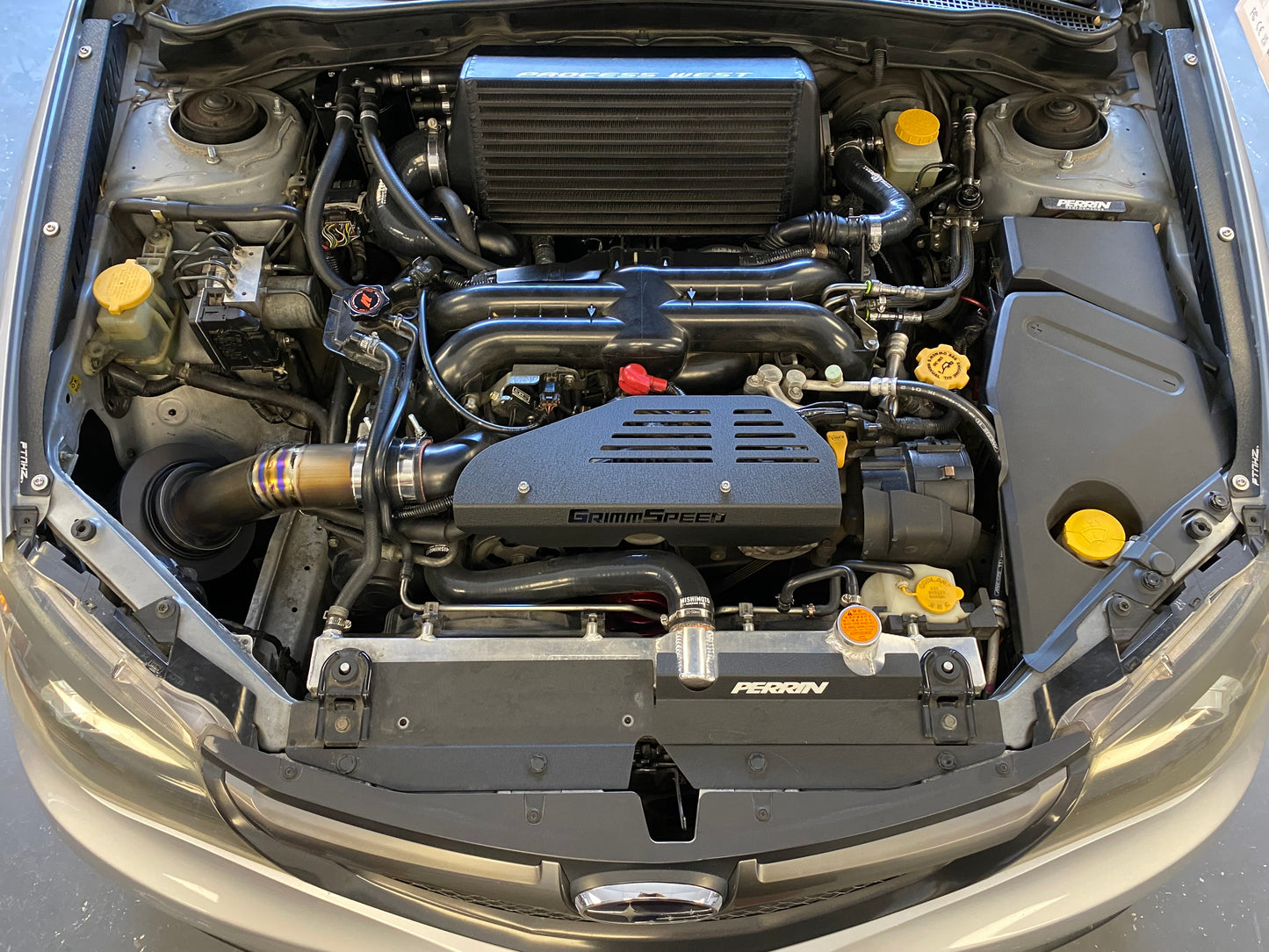 2008-2014 WRX/ STi Titanium Intake