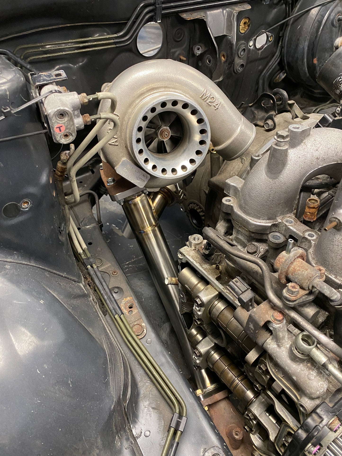Subaru Rotated Turbo Up Pipe 02-14 WRX/ 04-21 STi