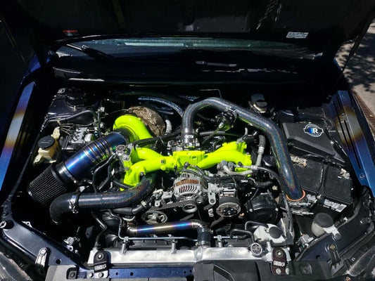 Subaru Rotated Turbo Up and Down Pipe Set 02-14 WRX/ 04-21 STi
