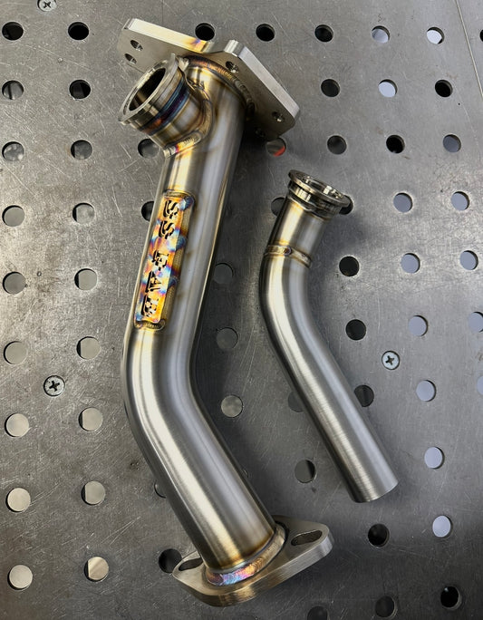 WRX/ STi stock location up pipe w/ EWG