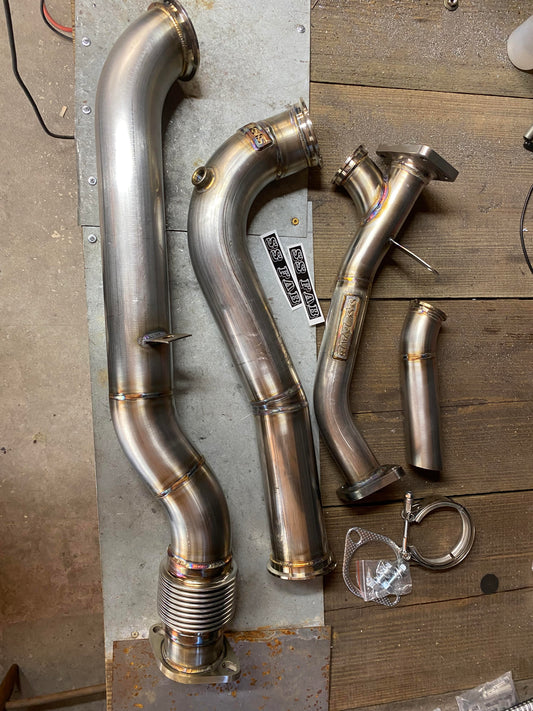 Subaru Rotated Turbo Up and Down Pipe Set 02-14 WRX/ 04-22 STi